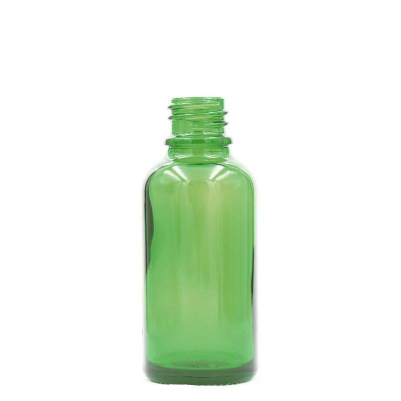 Bouteille Compte-gouttes en Verre Vert 15ml  - Sans Bouchon