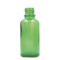 Bouteille Compte-gouttes en Verre Vert 50ml  - Sans Bouchon