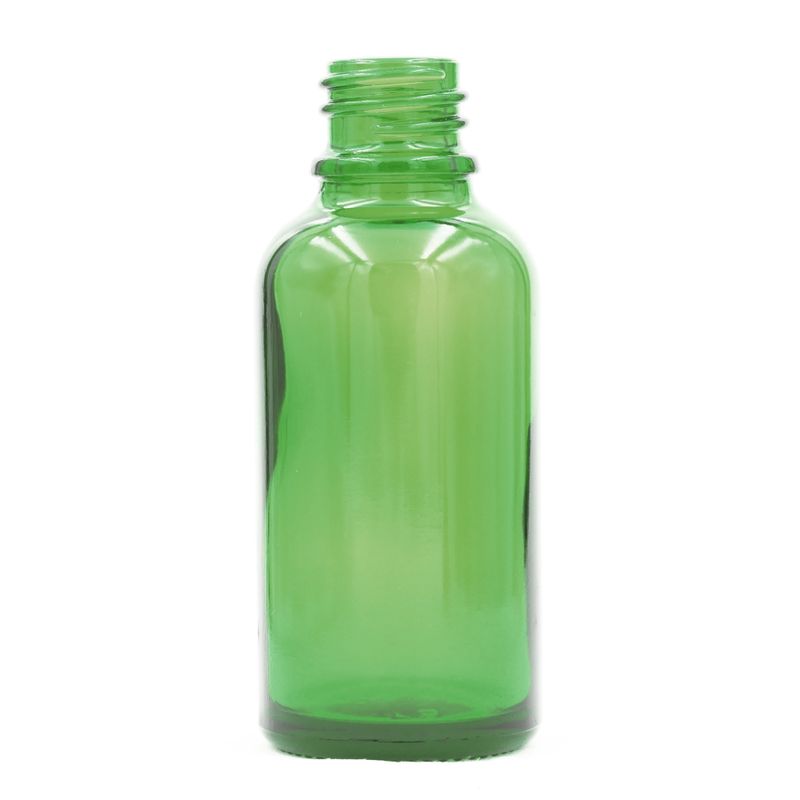 Bouteille Compte-gouttes en Verre Vert 100ml  - Sans Bouchon