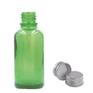 Bouteille Compte-gouttes en Verre Vert 50ml  - Sans Bouchon