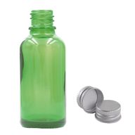 Bouteille Compte-gouttes en Verre Vert 100ml  - Sans Bouchon