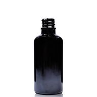 Bouteille Compte-gouttes en Verre Noir 30ml - Sans Bouchon