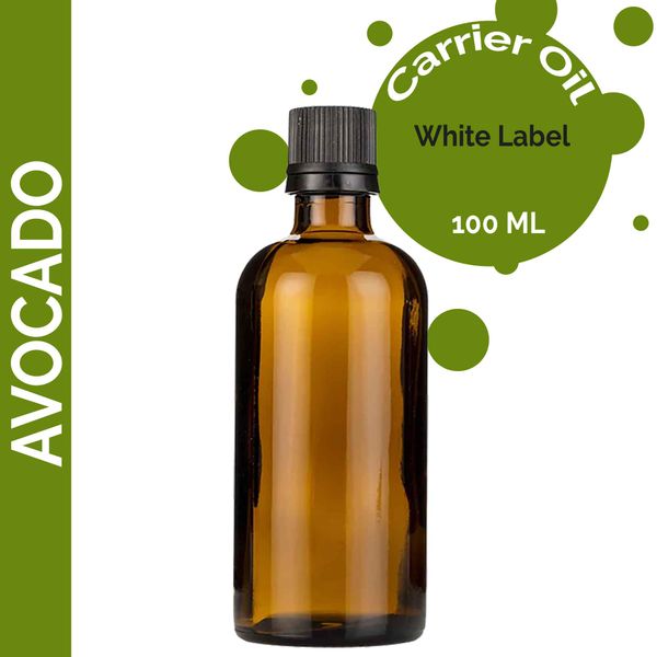 Huile d'Avocat - 100ml - Marque Blanche
