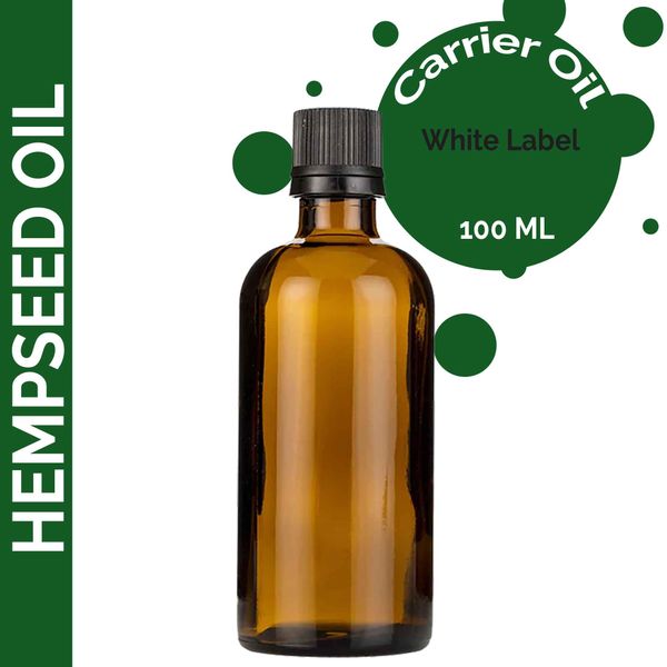 Huile de Chanvre - 100ml - Marque Blanche
