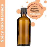 Huile de Massage Epicée - 100 ml - Marque Blanche