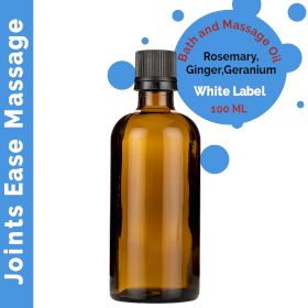Huile de Massage Apaisante pour Articulations - 100ml - Marque Blanche