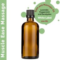 Huile de Massage Aisance Musculaire - 100ml - Marque Blanche