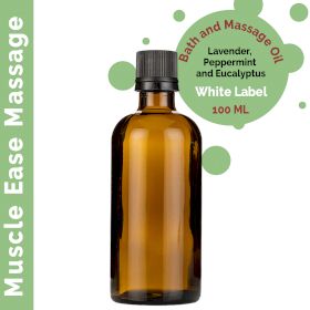 Huile de Massage Aisance Musculaire - 100ml - Marque Blanche