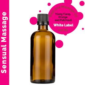 Huile de Massage Sensuel - 100ml - Marque Blanche