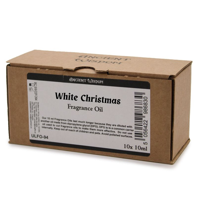 Huile Parfumée Noël Blanc 10ml - Marque Blanche