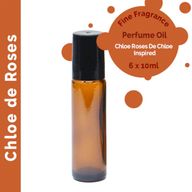 Huile de Parfum Fine Chloe de Roses 10ml - Marque Blanche