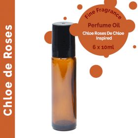Huile de Parfum Fine Chloe de Roses 10ml - Marque Blanche