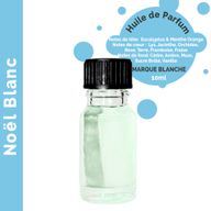 Huile Parfumée Noël Blanc 10ml - Marque Blanche