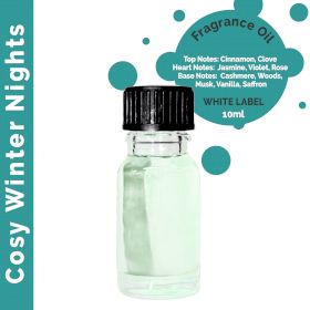 Huile Parfumée Nuits d'Hiver Douillettes 10ml - Marque Blanche