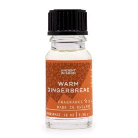 Huile Parfumée Pain d'Épices Chaud 10 ml - Marque Blanche