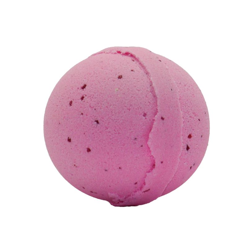 Bombe de Bain avec Bracelet en Quartz Rose