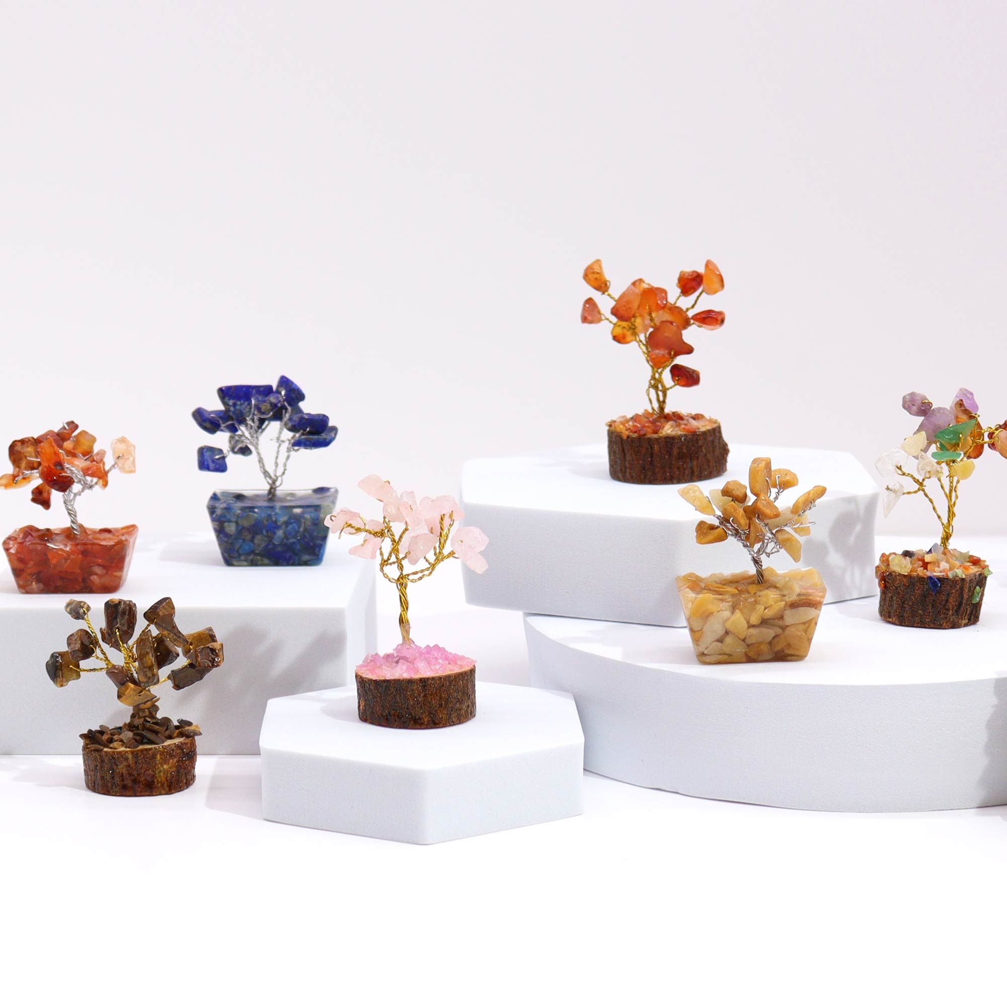 Mini Arbre en Pierres Précieuses