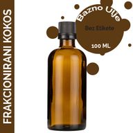 Huile de Noix de Coco Fractionnée - 100ml - Marque Blanche