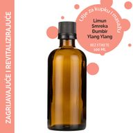 Huile de Massage Chauffante et Vivifiante - 100 ml - Marque Blanche