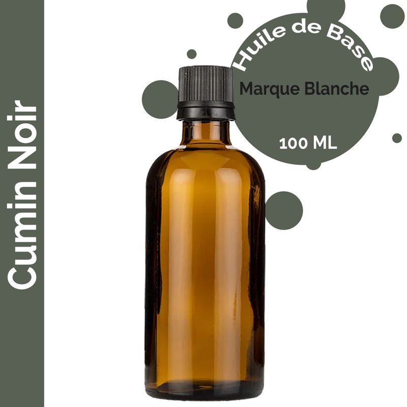 Huile de Cumin noir - 100ml - Marque Blanche