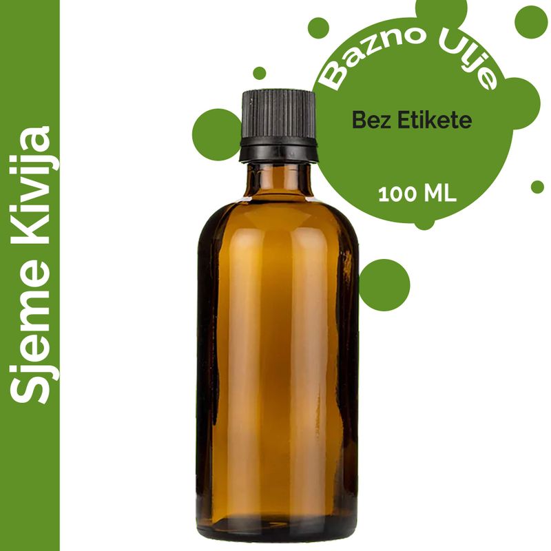 Huile de Graines de Kiwi - 100ml - Marque Blanche