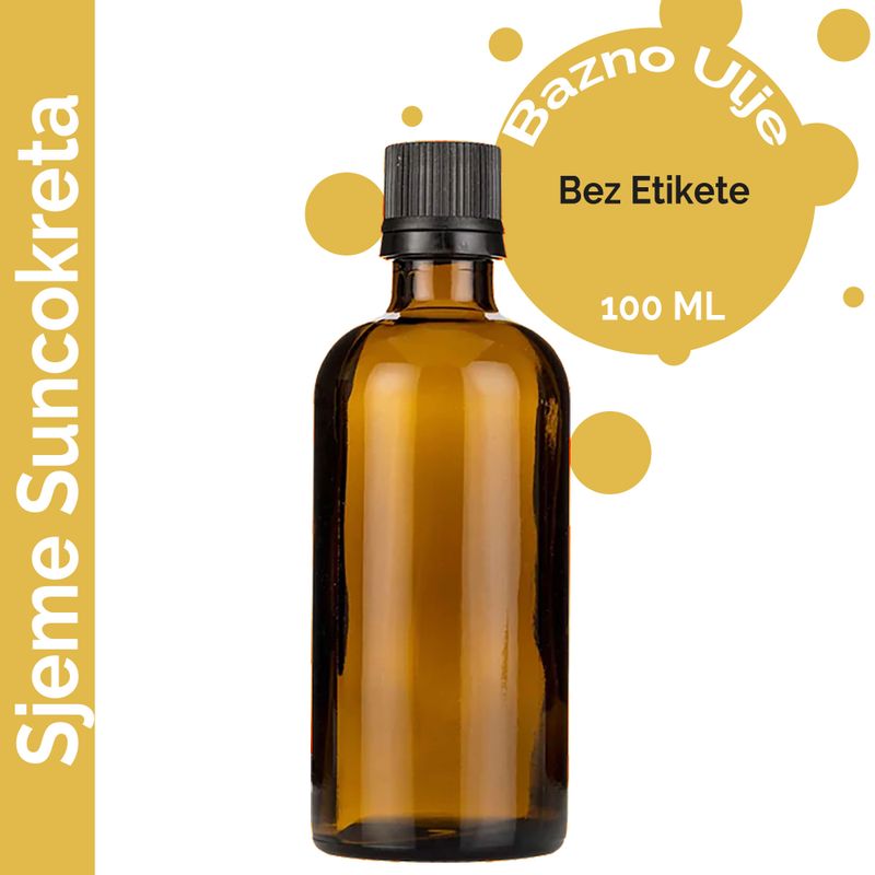 Huile de Tournesol - 100ml - Marque Blanche