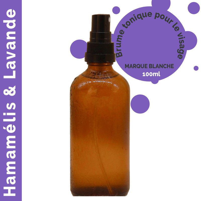 Hamamélis à la Lavande 100ml - Sans étiquette