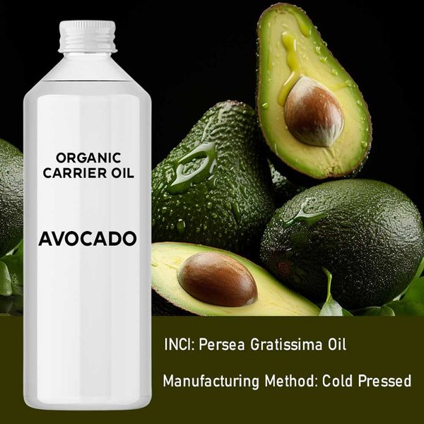Huile d'Avocat Biologique 1 Litre