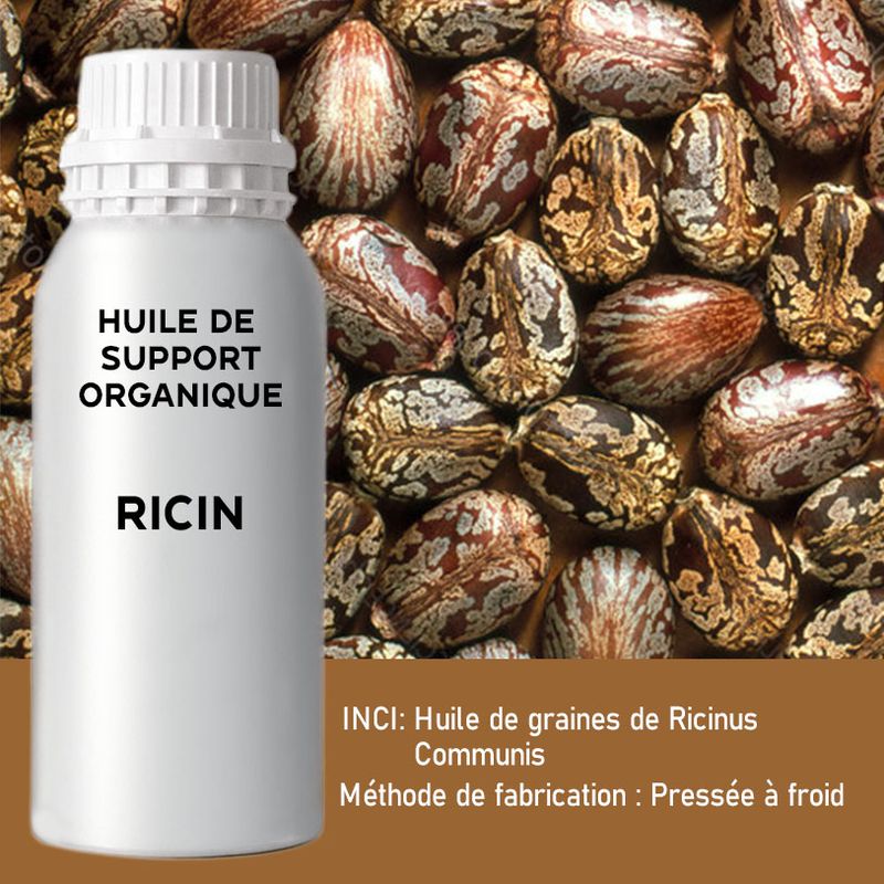 Huile de Ricin Biologique 1 Litre