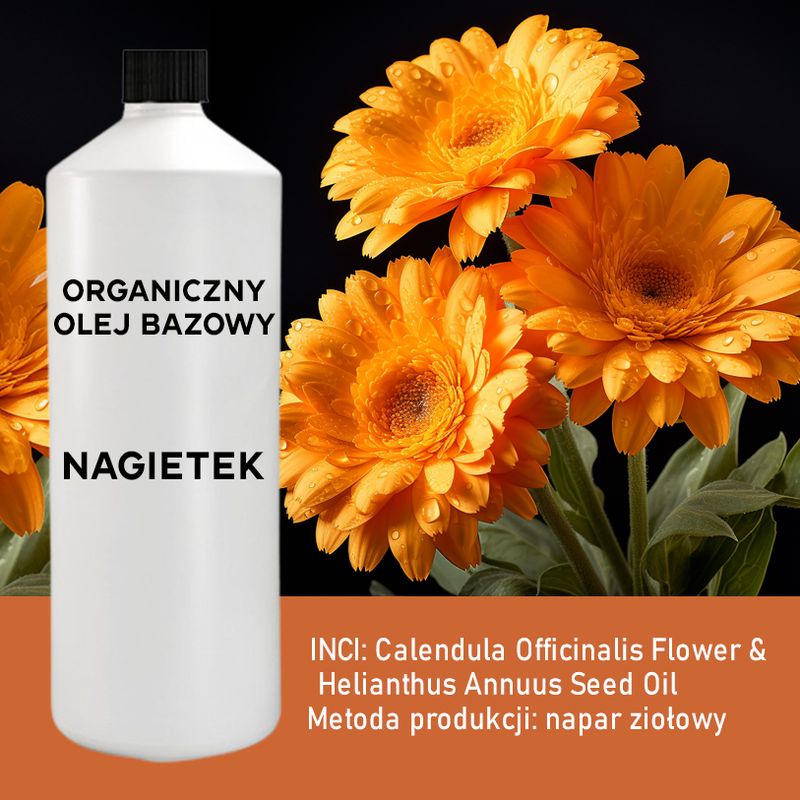 Huile de Calendula Biologique 1 Litre