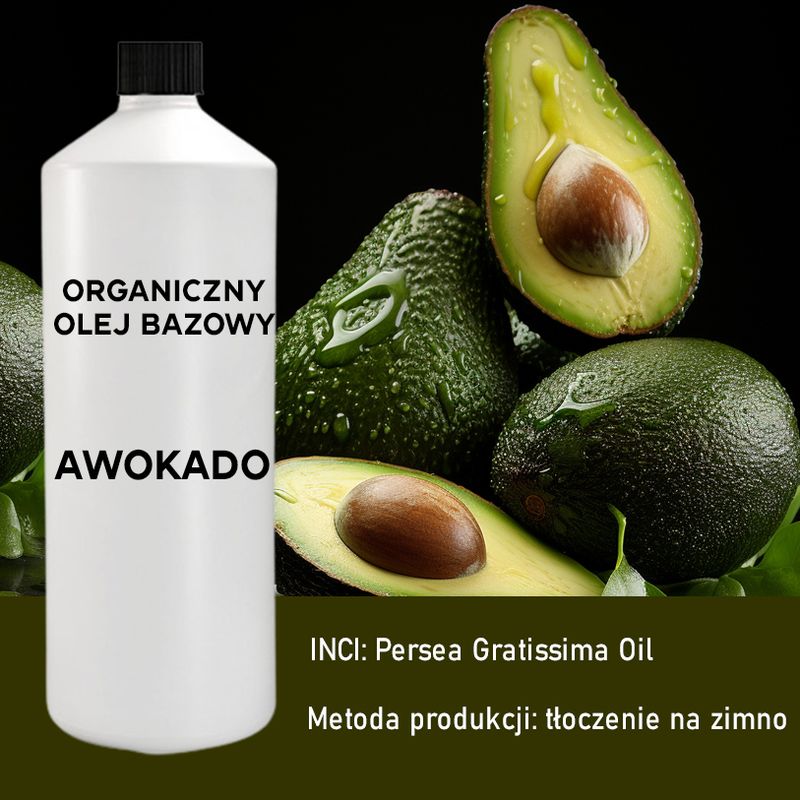 Huile d'Avocat Biologique 1 Litre