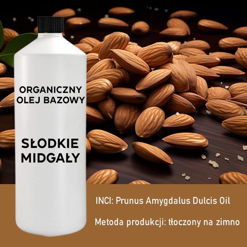 Huile d'Amande Douce Biologique 1 Litre
