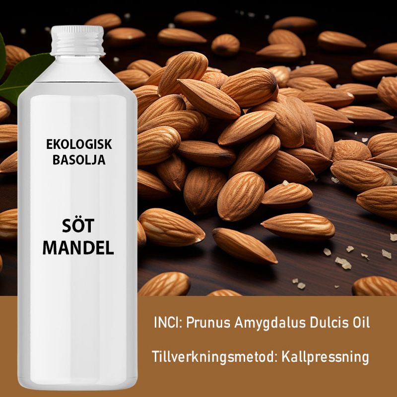 Huile d'Amande Douce Biologique 1 Litre
