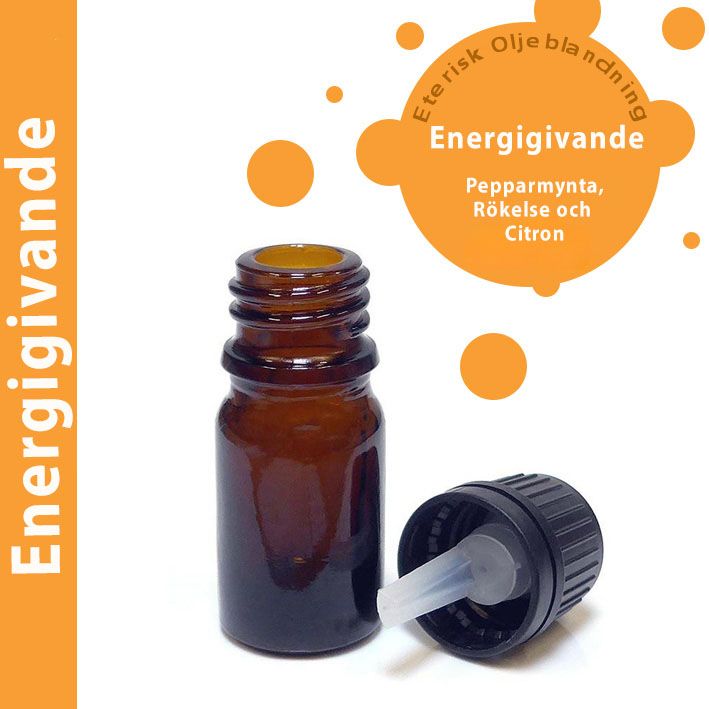 Mélange d'Huiles Essentielles Energisante - Sans étiquette