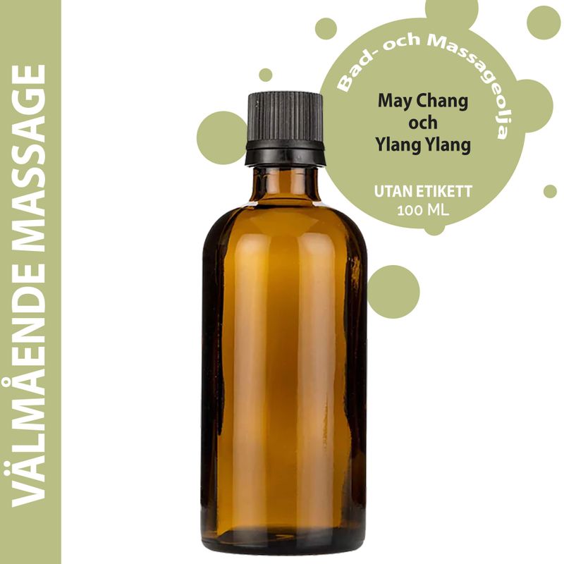 Huile de Massage Bien-être - 100ml - Marque blanche