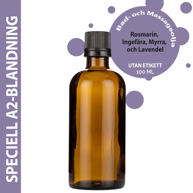 Huile de Massage Spéciale A2 Mix - 100ml - Marque Blanche