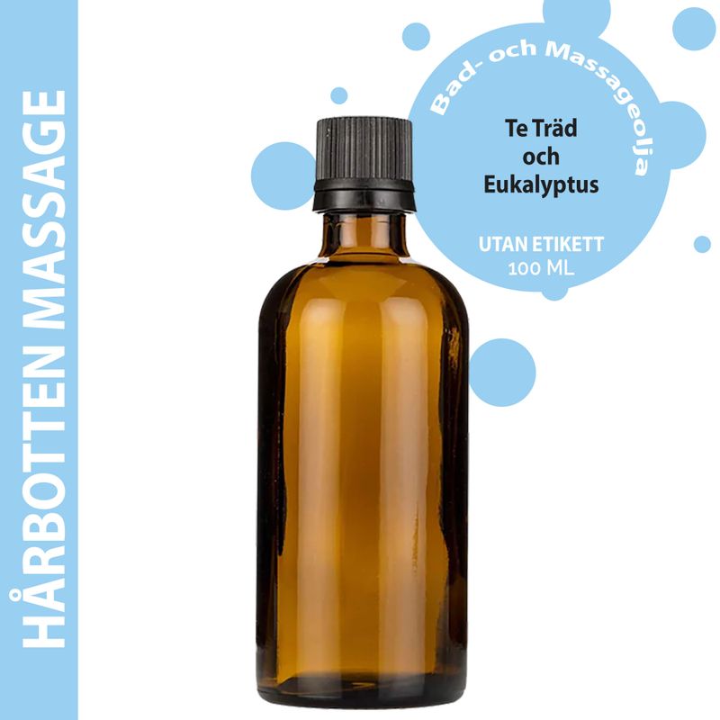 Huile de Massage Cuir Chevelu - 100ml - Marque Blanche
