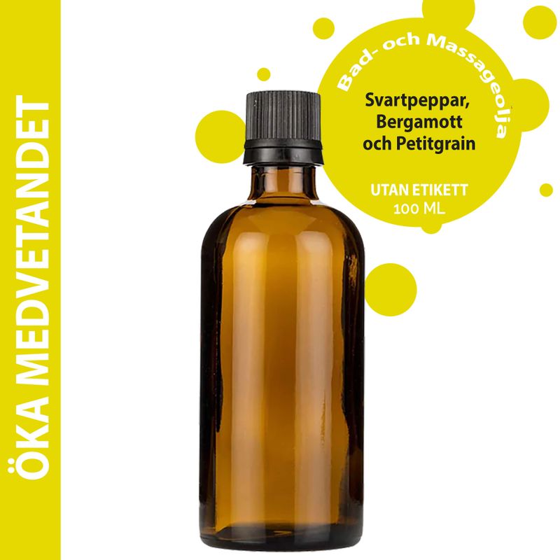 Huile de Massage Sensibilisation Intensifiée - 100ml - Marque Blanche