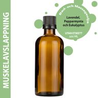 Huile de Massage Aisance Musculaire - 100ml - Marque Blanche