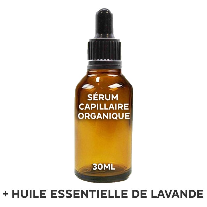 Sérum Capillaire Bio Sans Étiquette 30ml - Lavande
