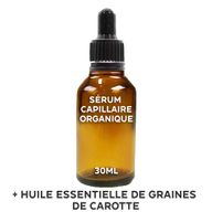 Sérum Capillaire Bio Sans Étiquette 30ml - Graine de carotte