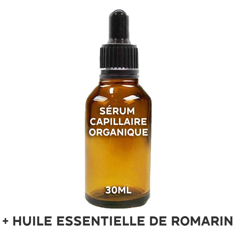 Sérum Capillaire Bio Sans Étiquette 30ml - Romarin