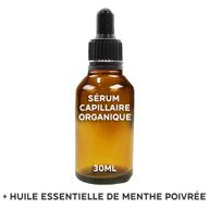 Sérum Capillaire Bio Sans Étiquette 30ml - Menthe poivrée