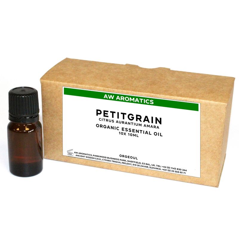 Huile Essentielle Bio Petitgrain 10 ml - Sans étiquette