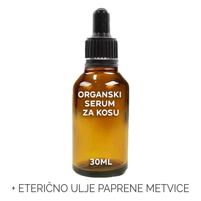Sérum Capillaire Bio Sans Étiquette 30ml - Menthe poivrée