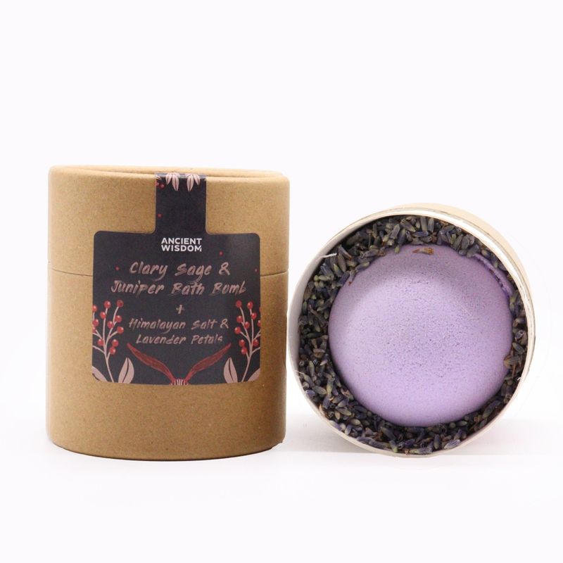 Coffret de Bombes de Bain à la Sauge Sclarée & Genévrier