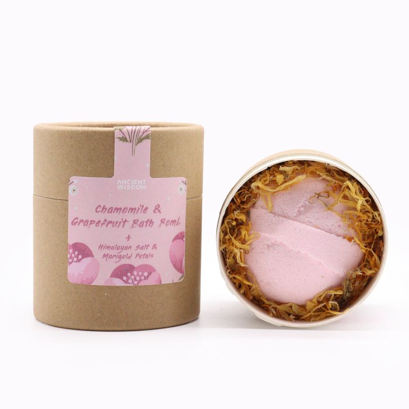 Coffret de Bombes de Bain à l'Encens & Rose