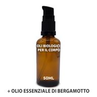 Huile Corporelle Bio 50ml - Bergamote - Sans étiquette