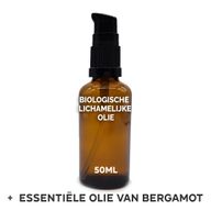 Huile Corporelle Bio 50ml - Bergamote - Sans étiquette