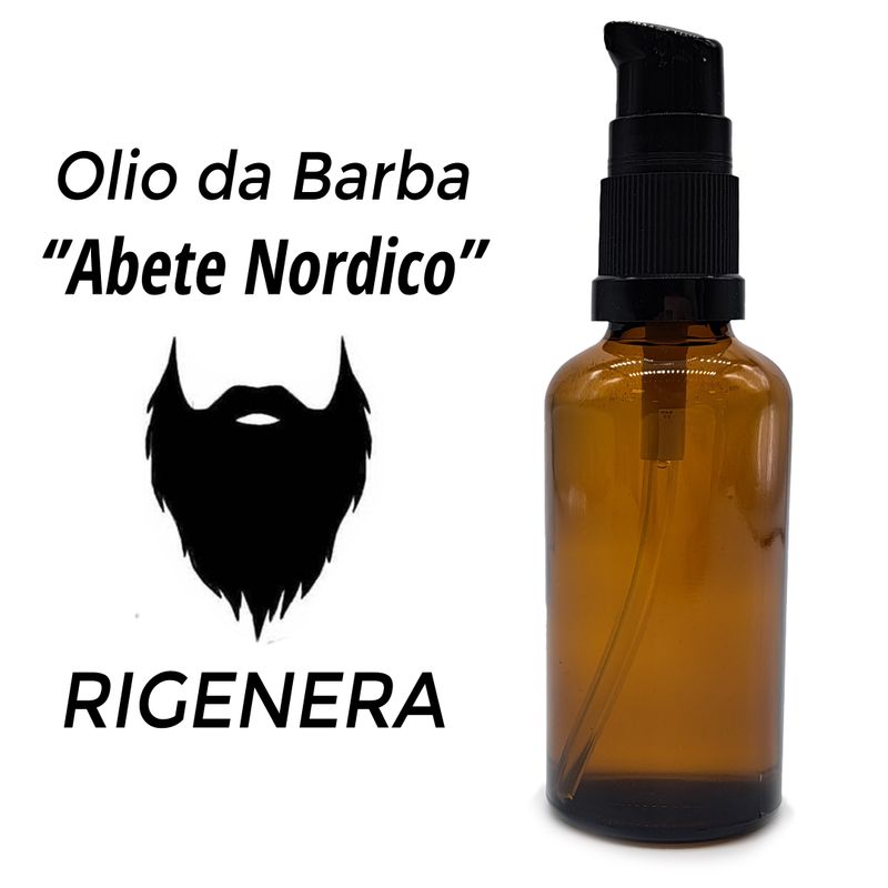 Huile à Barbe 50ml - Épicéa nordique - - Sans étiquette